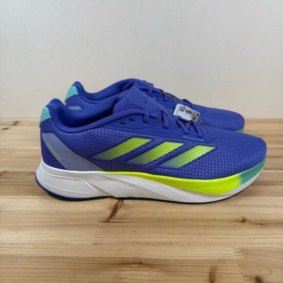 Adidas Duramo SL Mens 11 Running Shoes Cobalt Blue purple yellow main image 4